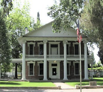 Front view of the Gibson House (YCHM)